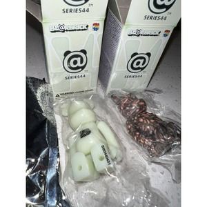 BearBrick Series 44 Glow, Bean Jellybean RARE!! Repackaged!